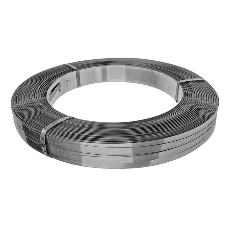 Staalband AW / OW / Rollen - 12,7 x 0,50 mm zink gelakt Staalband AW / OW / Rollen - 12,7 x 0,50 mm zink gelakt