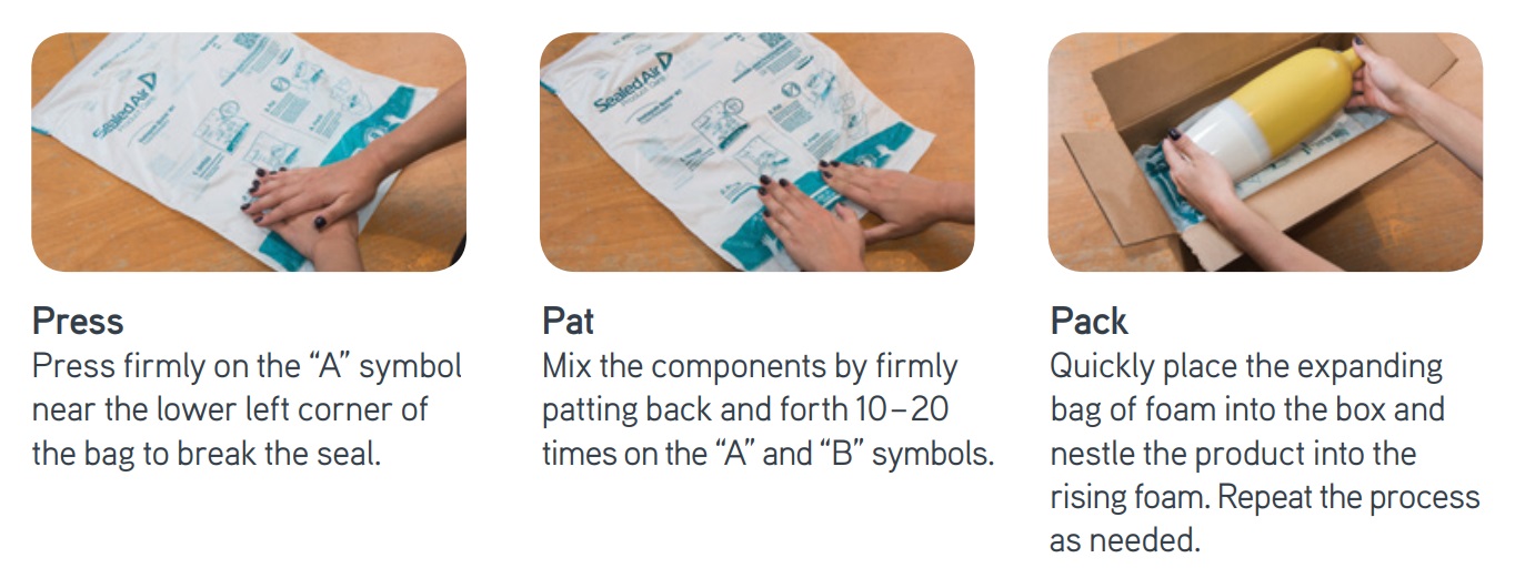 Sealed Air Instapak Quick RT - 64 x 69 No. 100