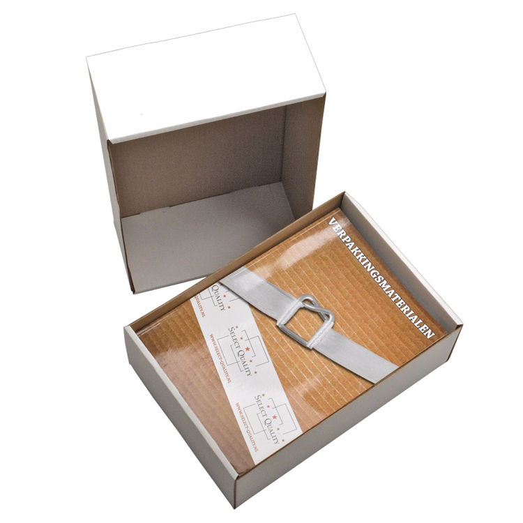 A4 - 305 x 215 x 050 mm - wit /bruin