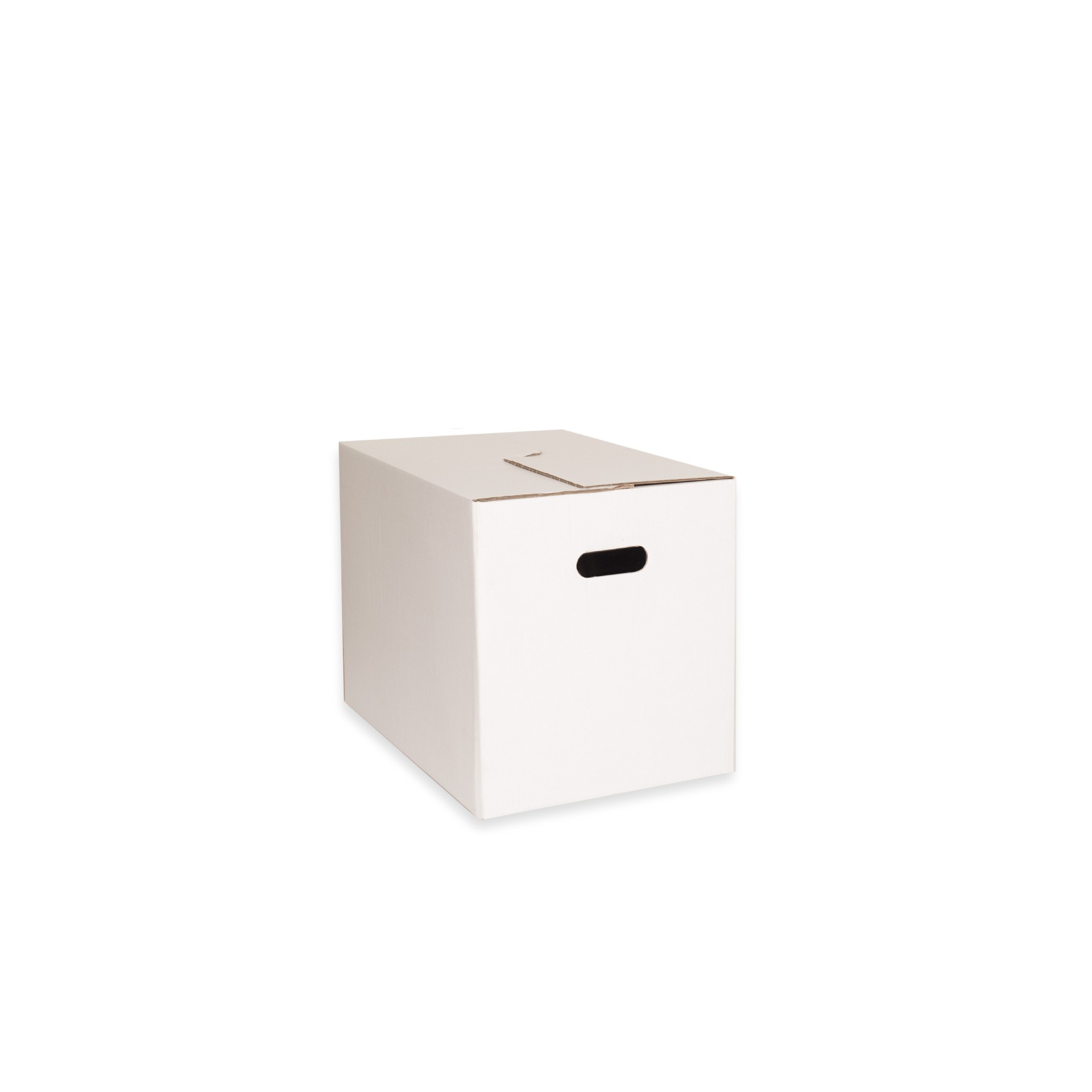 Autolock doos - met handvat - 477 x 317 x 330 mm - EE golf wit Autolock doos - met handvat - 477 x 317 x 330 mm - EE golf wit