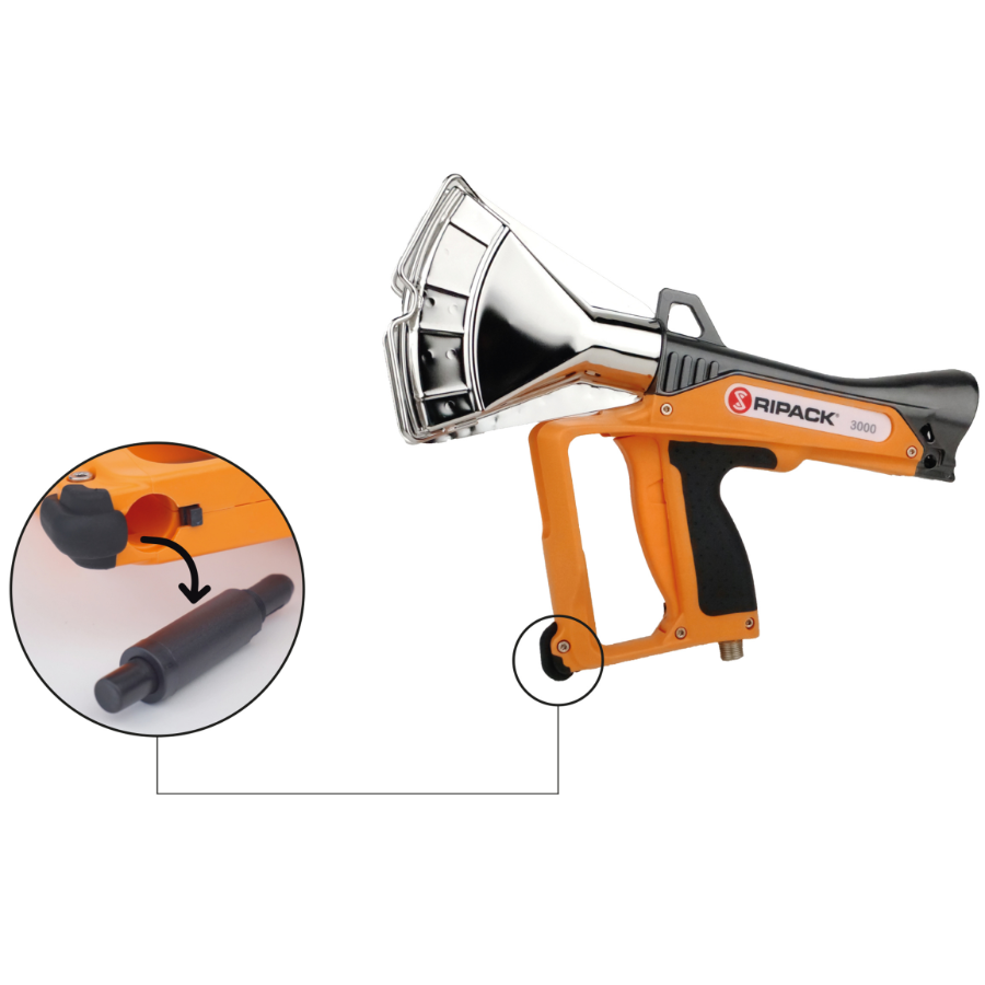 Krimppistool Ripack 3000 (45-80kW) incl. reserve ontsteker Krimppistool Ripack 3000 (45-80kW) incl. reserve ontsteker