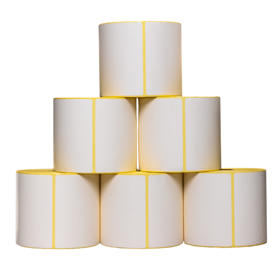 Thermische Verzendlabels 100x150mm 500st. Per rol