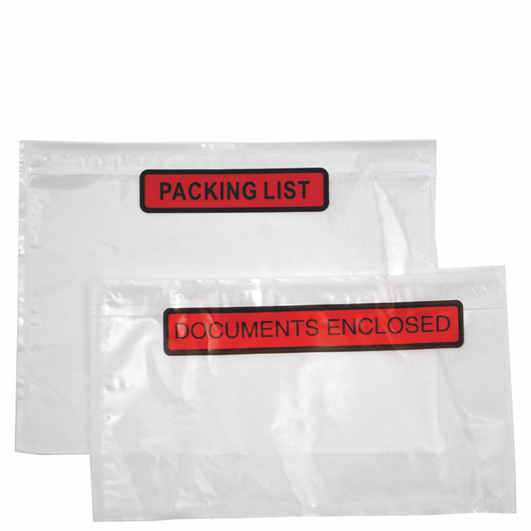 Paklijst enveloppen 165 x 125 mm - A6 - blanko