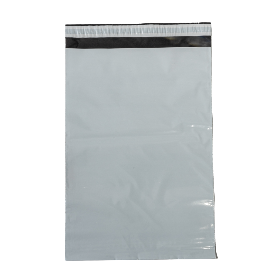 Coex verzendzak gerecycled plastic - 240x325 mm + klep 50 mm