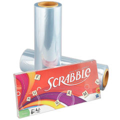 Polyolefine krimpfolie, 300/300 mm x 1332 meter x 13 micron