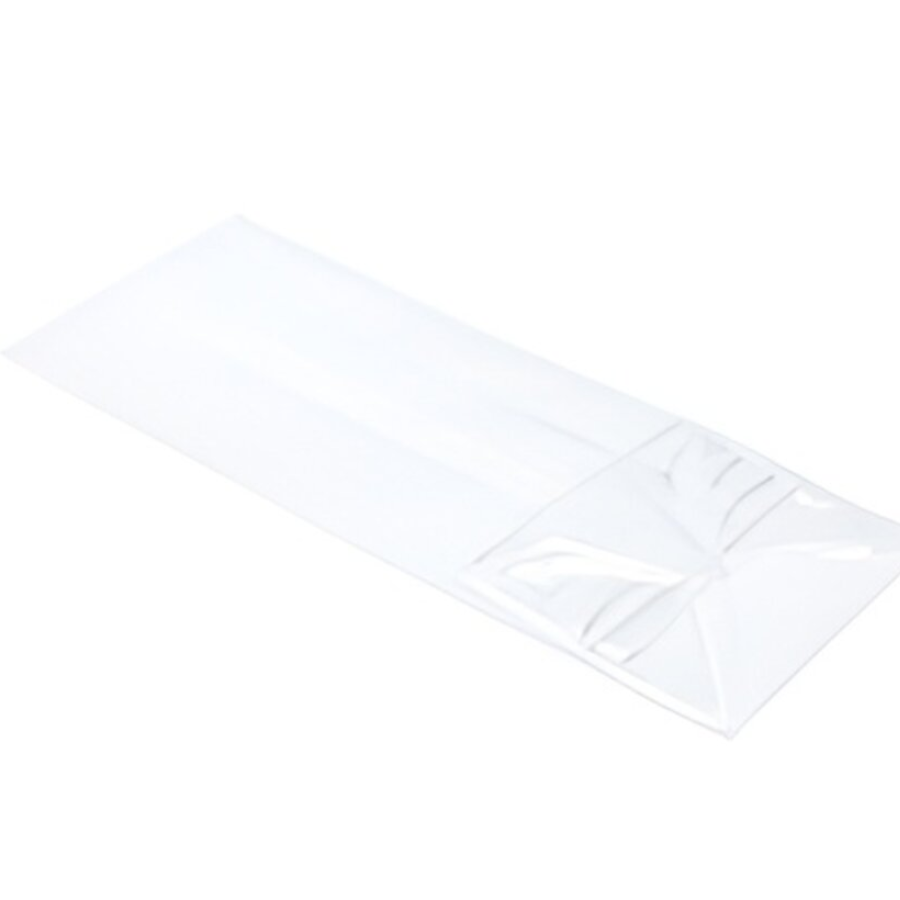 OPP blokbodemzakjes gesealed - 55 + 35 x 180mm - 40µ