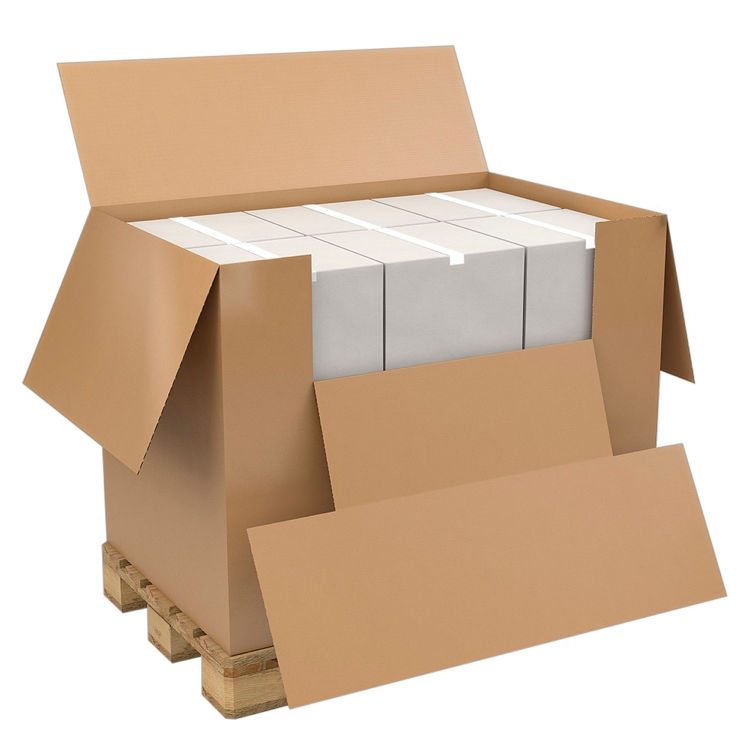 1200 x 800 x 800 mm- dubbelgolf - bruin 1200 x 800 x 800 mm- dubbelgolf - bruin