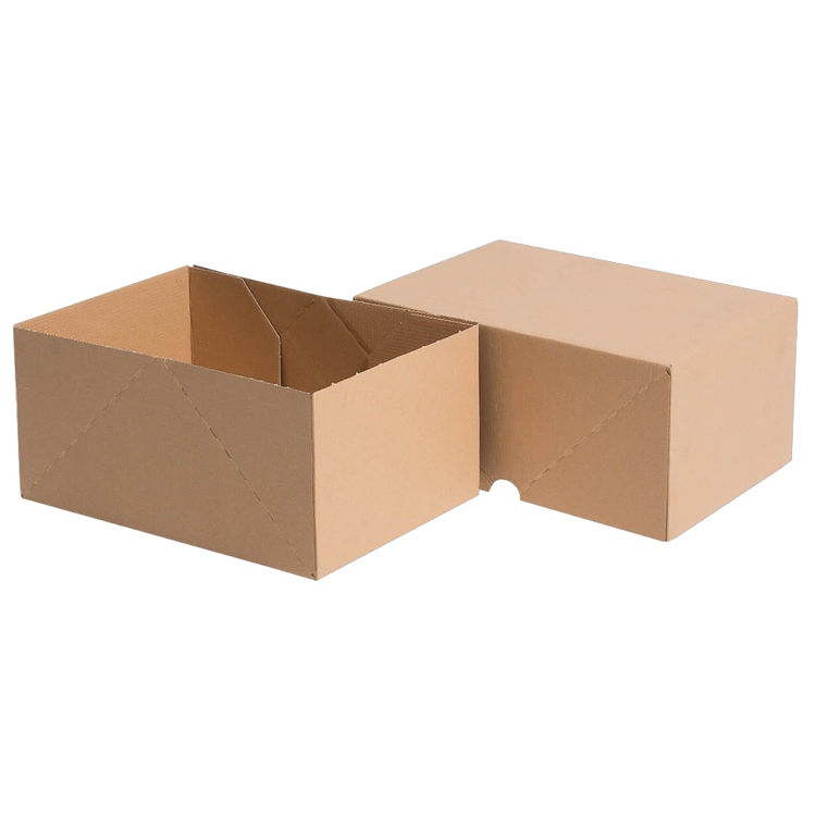 Paraatdozen A4 - 305 x 215 x 105 mm - wit /bruin