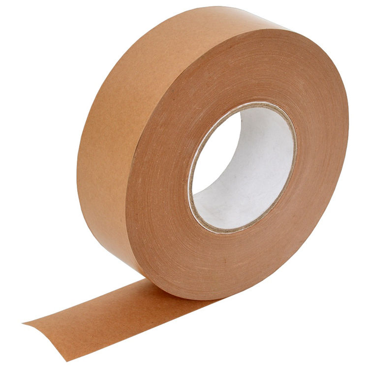 Ecopack zelfklevend papiertape - 75 mm x 50 meter - Bruin