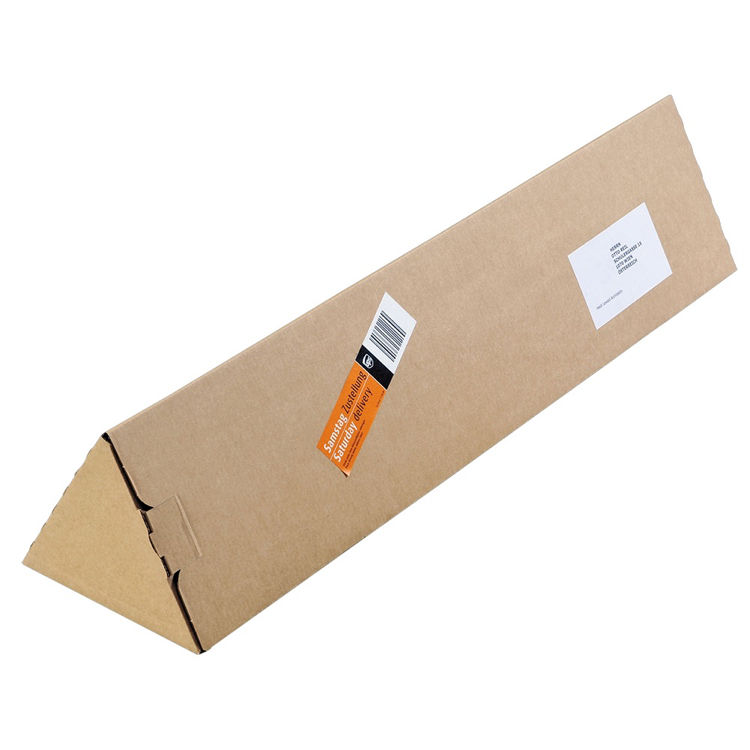 Kartonnen verzendkoker Nr 1 - 310 x 60 mm diameter B-golf 3 mm - bruin