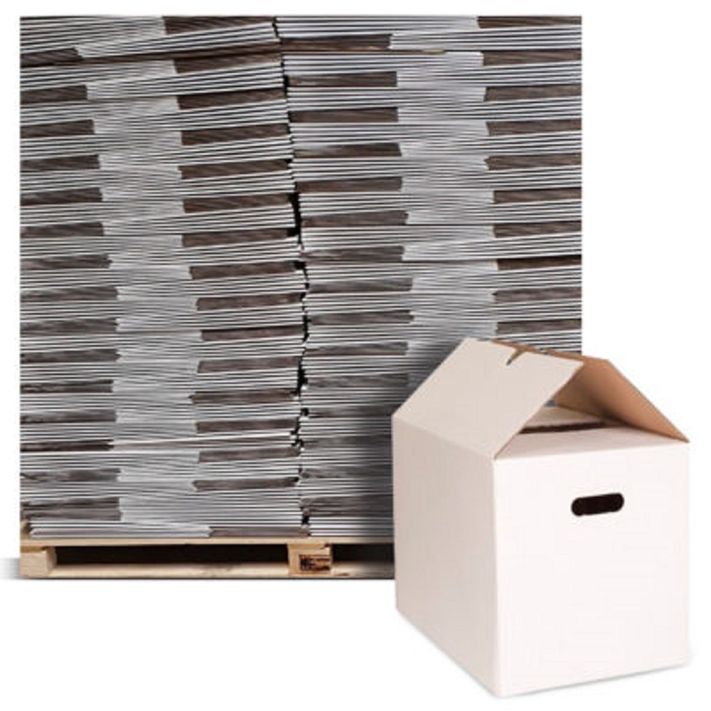 Autolock doos - met handvat - 477 x 317 x 330 mm - EE golf wit