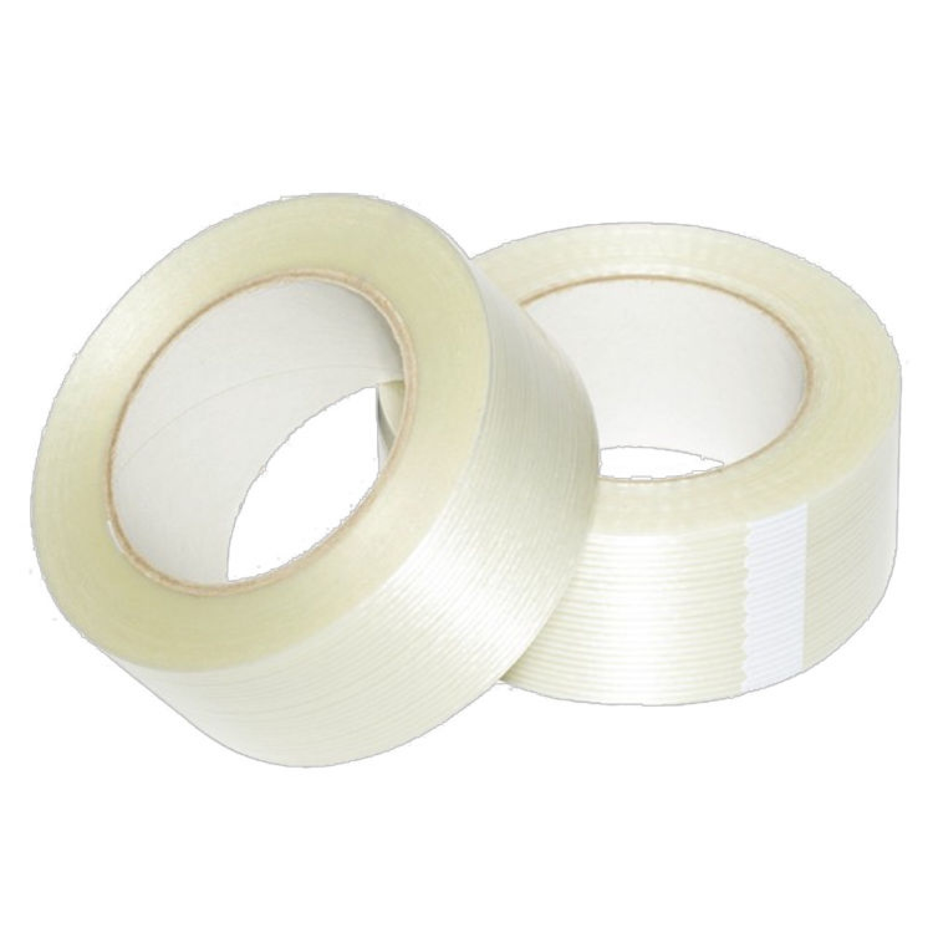 Filament tape, lengte versterkt, 50 mm x 50 meter Transparant HTF.30143